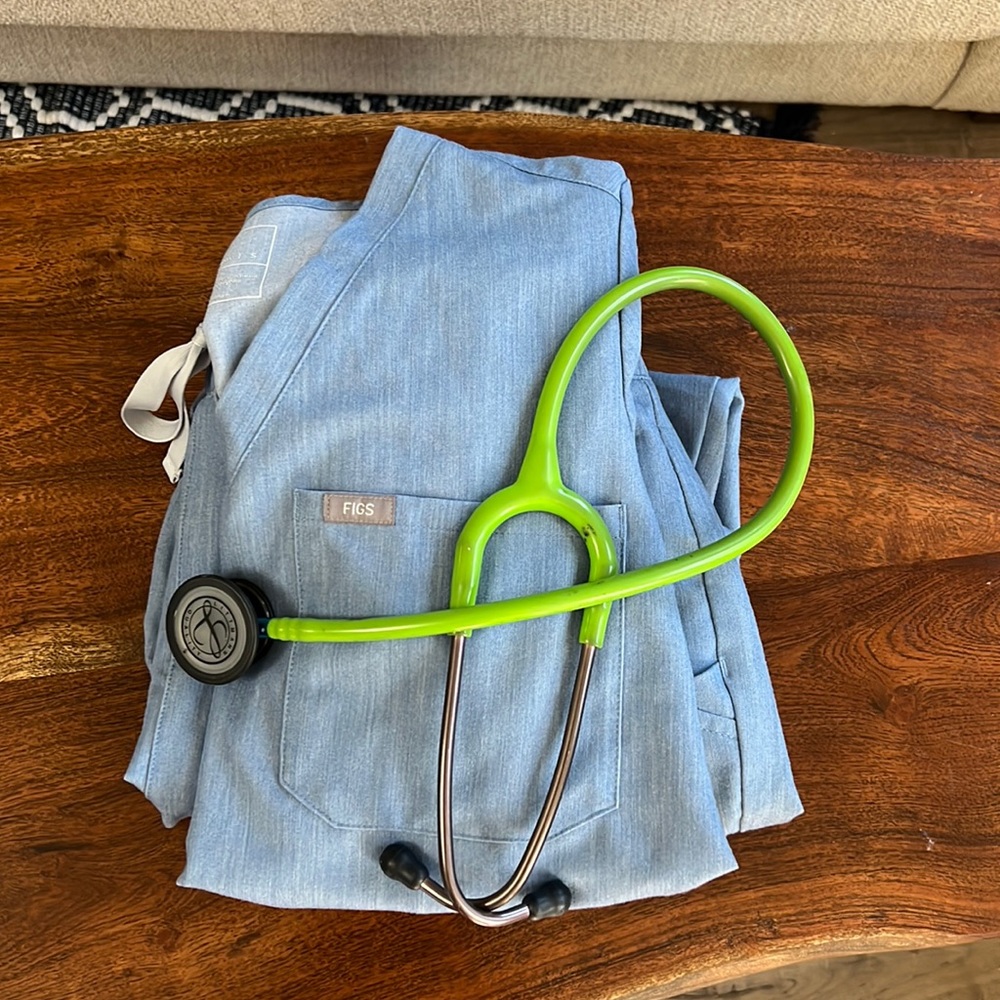 Limited edition Figs Heathered Indigo